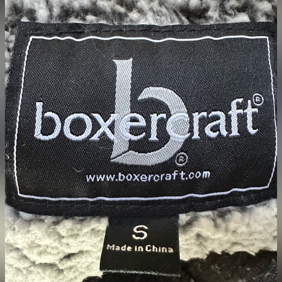 Relay for Life BOXERCRAFT fleece 1/4” zip pullover gray small teddy bear - Picture 5 of 16